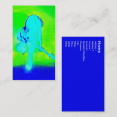 Electric Blue - Visitekaartje (Voorkant / Achterkant)