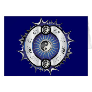 Electric Blue Yin Yang