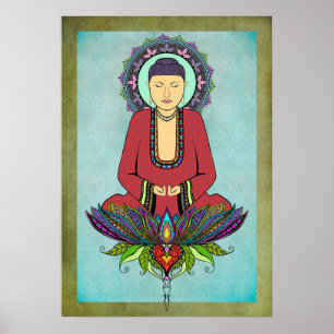 Electric Buddha Poster/print Poster