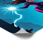 Electric Chaos Pop Art Poster (Coin)