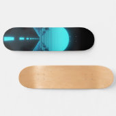 Electric Cruise Synthwave  Skateboard (Horizontaal)