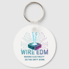 Electric Discharge Machining Phone Case Sleutelhanger