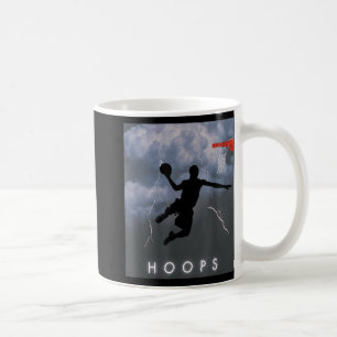 Electric Dunk Storm Basketball Hoops Shirt Koffiemok