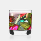 Electric Elegance in Rose Whisky Glas (Rechts)