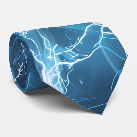 Electric energy Tie Stropdas (Opgerold)