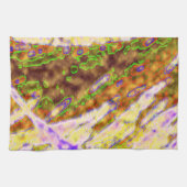 Electric Green Organic Theedoek (Horizontaal)