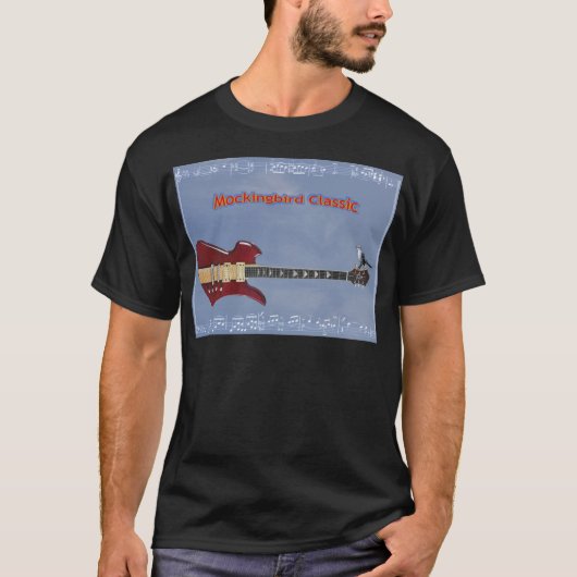 electric guitar bc rich t-shirt (Voorkant)