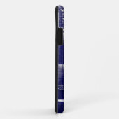 Electric Guitar Blue Metallic Custom iPhone 5 Hoes (Achterkant/rechts)