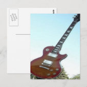Electric Guitar Briefkaart (Voorkant / Achterkant)