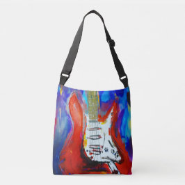 Electric Guitar Crossbody Tas