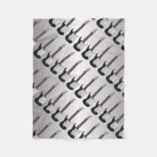 Electric Guitar Fleece Deken