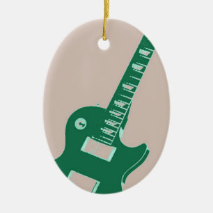 Electric Guitar Keramisch Ornament