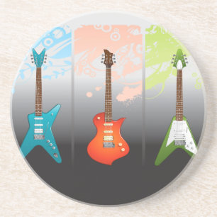 Electric Guitar Lovers Dream Zandsteen Onderzetter