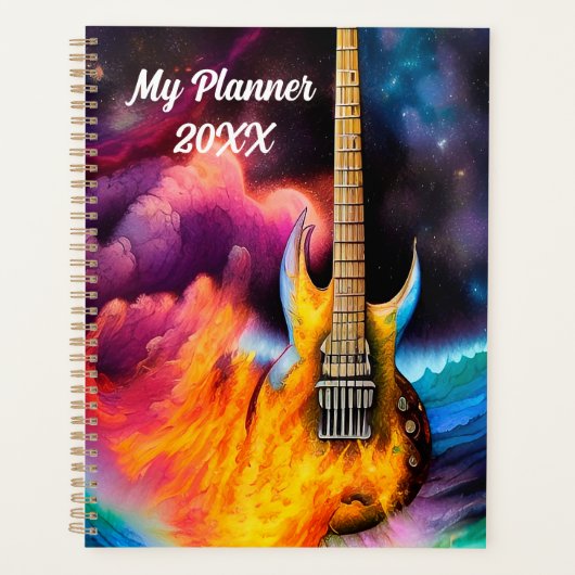Electric Guitar Planner (Voorkant)