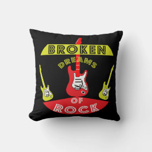 Electric Guitar Rick Dreams   Rock   Muziek Kussen