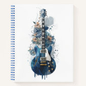 🎸 Electric Guitar Vibes Spiral Notebook 🎶🔥 Notitieboek (Voorkant)