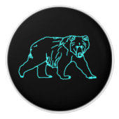 Electric Kodiak Beer Keramische Knop (Voorkant)