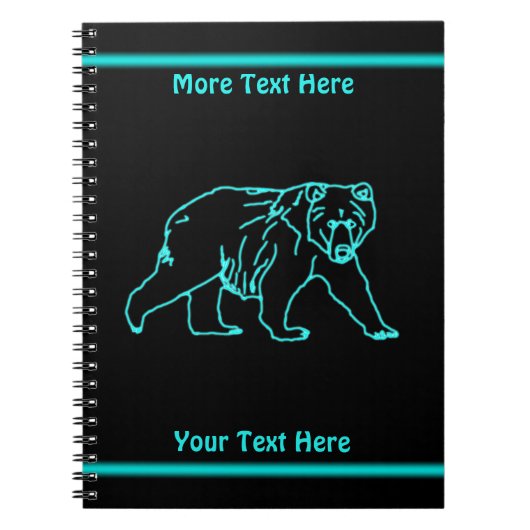 Electric Kodiak Beer Notitieboek (Voorkant)