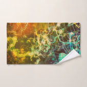 Electric Light Lines Gradient Abstract. (Serviette à main)