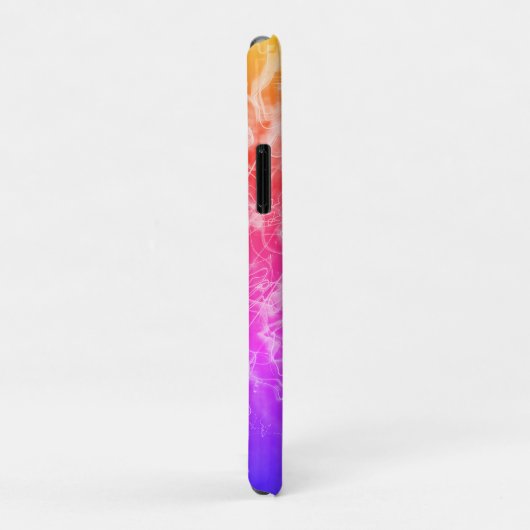Electric Light Lines Gradient Abstract. Case-Mate iPhone Case (Achterkant/rechts)