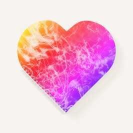 Electric Light Lines Gradient Abstract Modern. Notitieboek