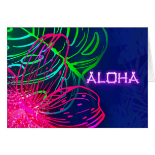 Electric Luau Tropical Night Neon Aloha Party