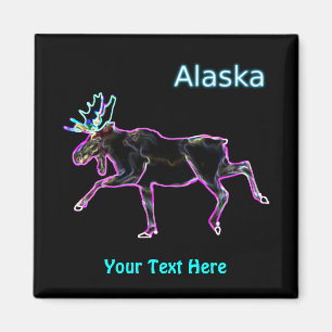 Electric Moose - Alaska Magneet