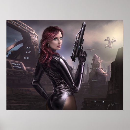 Electric Nova Poster (Voorkant)