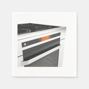 Electric Oven Kitchen Paper Napkins Servet