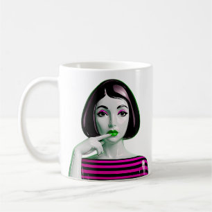 Electric Pink Muse Koffiemok