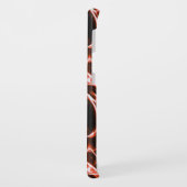 Electric Red Chrome Skull Samsung Galaxy Hoesje (Achterkant/links)