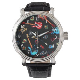 Electric Rock Guiters Horloge