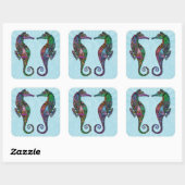 Electric Seahorse Stickers (Vel)