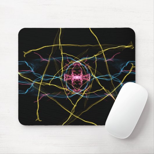 electric style Mousepad Muismat (Met muis)