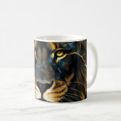 Electric Thunder Lion Coffee Mug (Devant droit)
