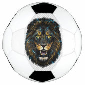 Electric Thunder Lion Soccer Ball (Devant)