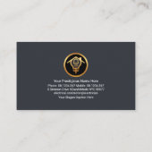 Electric Wave Powers Building Silhouette Visitekaartje (Achterkant)