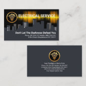 Electric Wave Powers Building Silhouette Visitekaartje (Voorkant / Achterkant)