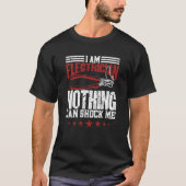 Electrical Engineer Electrician T-shirt (Voorkant)