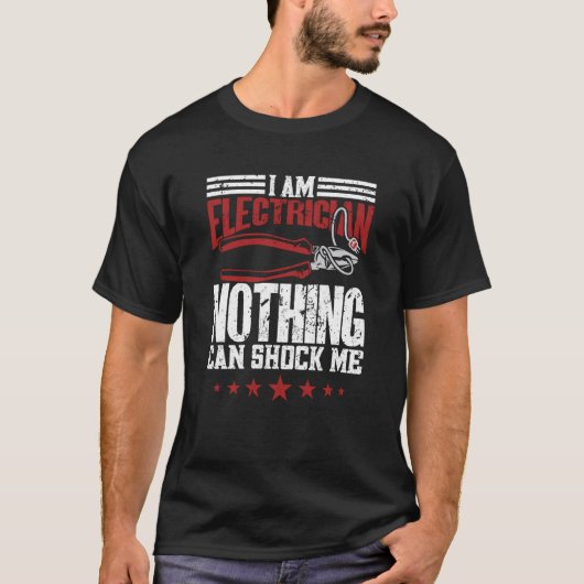 Electrical Engineer Electrician T-shirt (Voorkant)