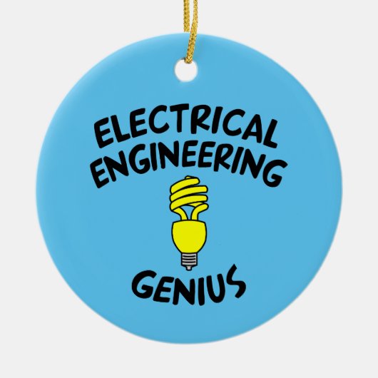 Electrical Engineering Genius Keramisch Ornament (Voorkant)