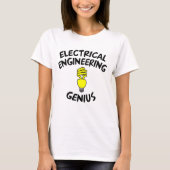 Electrical Engineering Genius T-shirt (Voorkant)