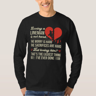 Electrical Lineman s Wife Lineman Spouse  Quote T-shirt