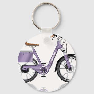 ElectricBicycleVectorGedetailleerd Sleutelhanger