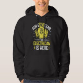 Electrician Electrical Engineer Lineman Electrical Hoodie (Voorkant)