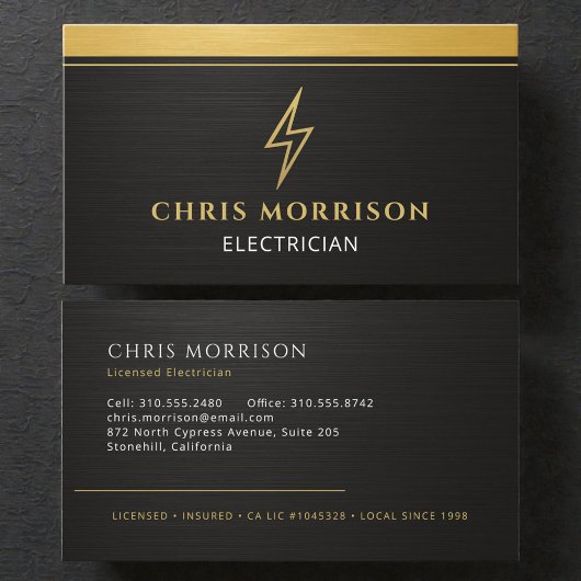 Electrician Visitekaartje