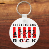 Electricians Rock Sleutelhanger (Voorkant)