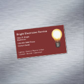 Électricien Cartes de visite magnétiques modernes (In Situ)