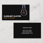 Électricien Électricité Carte de Visite Électrique (Devant / Derrière)