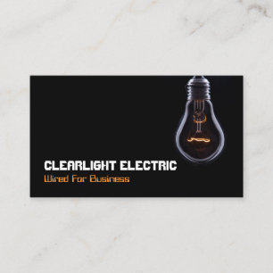 Électricien Électricité Carte de Visite Électrique